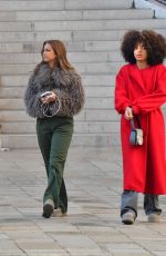 MARGARIDA CORCEIRO and DIANA DEL MAR Out Filming in Venice 11/17/2023
