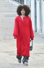 MARGARIDA CORCEIRO and DIANA DEL MAR Out Filming in Venice 11/17/2023