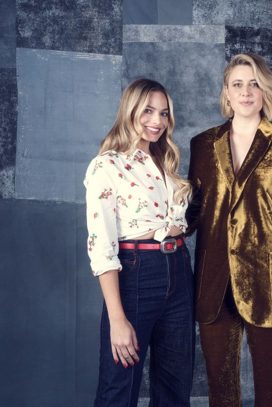 MARGOT ROBBIE, AMERICA FERERA and GRETA GERWIG - Deadline Contenders Film: Los Angeles Portrait, November 2023 