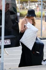 MARGOT ROBBIE and Tom Ackerley at Airport in Brisbane 11/05/2023