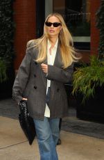 MARGOT ROBBIE Arrives at Mercer Hotel in New York 11/27/2023
