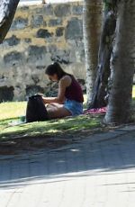 MARGOT ROBBIE Out at a Park in Perth 11/06/2023