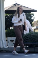 MARIA SHARAPOVA Out with a Friend for Morning Coffee in Santa Barbara 11/03/2023