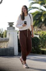 MARIA SHARAPOVA Out with a Friend for Morning Coffee in Santa Barbara 11/03/2023