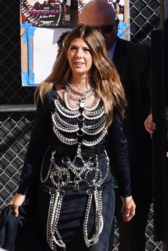 MARISA TOMEI Arrives at Jimmy Kimmel Live! in Hollywood 10/31/2023