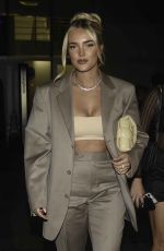 MARY BEDFORD Leaves Sexyfish Restaurant in Manchester 11/11/2023