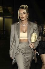 MARY BEDFORD Leaves Sexyfish Restaurant in Manchester 11/11/2023