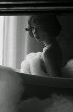 MATILDA DE ANGELIS - Black and White Photoshoot, November 2023