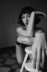 MATILDA DE ANGELIS - Black and White Photoshoot, November 2023
