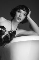 MATILDA DE ANGELIS - Black and White Photoshoot, November 2023