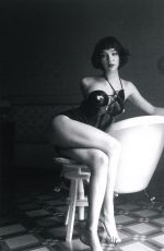 MATILDA DE ANGELIS - Black and White Photoshoot, November 2023