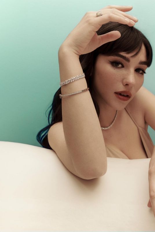 MATILDA DE ANGELIS for Tiffany & Co. Campaign, November 2023