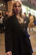 MAYA HAWKE Leaves Saks Fifth Avenue Store Event in New York 11/20/2023
