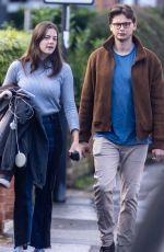 MEG BELLAMY and Connor Dutton Out in London 11/17/2023