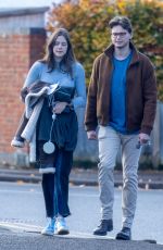 MEG BELLAMY and Connor Dutton Out in London 11/17/2023