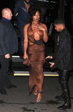 MEGAN THEE STALLION Arrives at GQ Men of the Year Party at Bar Marmont in Los Angeles 11/16/2023