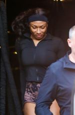 MEGAN THEE STALLION Leaves Workout in Los Angeles 11/10/2023