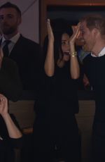 MEGHAN MARKLE and Prince Harry at Vancouver Canucks Hockey Game in Vancouver 11/20/2023