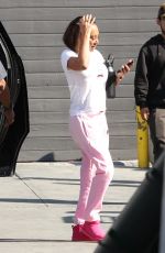 MELANIE BROWN Arrives at AGT in Los Angeles 11/07/2023