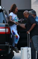 MELANIE BROWN Arrives to AGT Recording in Hollywood 11/06/2023