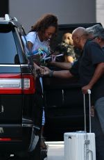 MELANIE BROWN Arrives to AGT Recording in Hollywood 11/06/2023