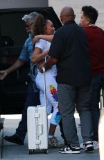 MELANIE BROWN Arrives to AGT Recording in Hollywood 11/06/2023