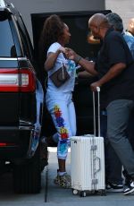 MELANIE BROWN Arrives to AGT Recording in Hollywood 11/06/2023