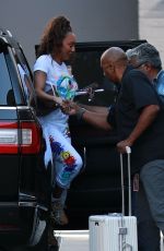 MELANIE BROWN Arrives to AGT Recording in Hollywood 11/06/2023