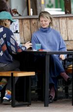 MIA WASIKOWSKA Out for Lunch with a Friend at Bronte Beach in Sydney 11/01/2023