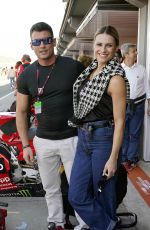 MICHELLE HUNZIKER at Moto GP in Valencia 11/25/2023