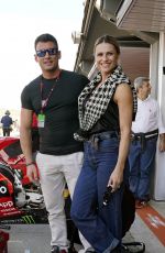 MICHELLE HUNZIKER at Moto GP in Valencia 11/25/2023