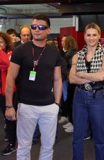 MICHELLE HUNZIKER at Moto GP in Valencia 11/25/2023