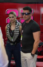 MICHELLE HUNZIKER at Moto GP in Valencia 11/25/2023