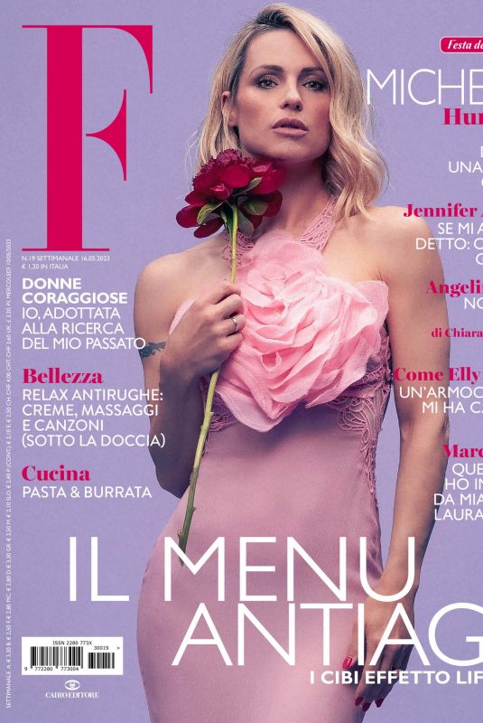 MICHELLE HUNZIKER in F Magazine, May 2023