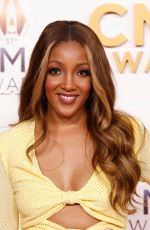 MICKEY GUYTON at 57th Annual CMA Awards in Nashville 11/08/2023
