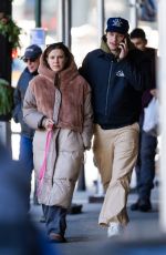 MILLIE BOBBY BORWN and Jacob Hurley Bongiovi Out in New York 11/20/2023