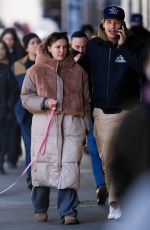 MILLIE BOBBY BORWN and Jacob Hurley Bongiovi Out in New York 11/20/2023