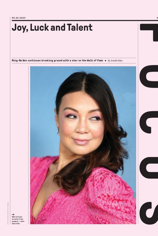 MING-NA WEN in Variety Magazine, May 2023