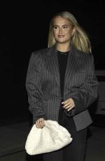 MOLLY MAE HAGUE Arrives at Fenix Restaurant Launch Party in Manchester 11/23/2023