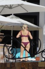 MOLLY SIMS in Bikini on Vacation in Mexico 11/22/2023