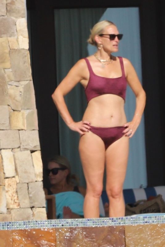 MOLLY SIMS in Bikini on Vacation in Mexico 11/22/2023