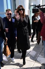 MONICA BELLUCCI Leaves Her Hotel in Thessaloniki 111/09/2023