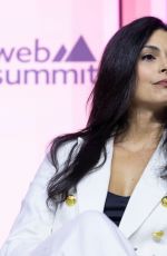 MORENA BACCARIN at Web Summit 2023 in Lisbon 11/14/2023