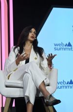 MORENA BACCARIN at Web Summit 2023 in Lisbon 11/14/2023
