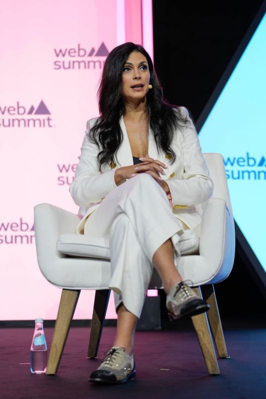 MORENA BACCARIN at Web Summit 2023 in Lisbon 11/14/2023