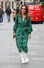 MYLEENE KLASS Arrives at Global Radio in London 11/20/2023