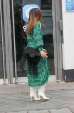 MYLEENE KLASS Arrives at Global Radio in London 11/20/2023