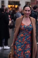 MYLEENE KLASS Arrives at Global Radio Studios in London 11/18/2023