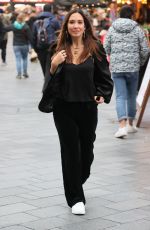 MYLEENE KLASS Arrives at Smooth Radio in London 11/04/2023