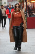 MYLEENE KLASS Leaves Smooth Radio in London 11/23/2023